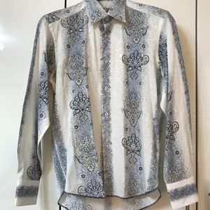 men's brandolini shirt size m long sleeve